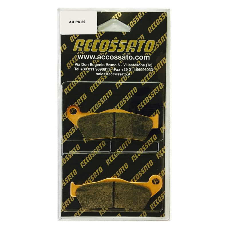 AGPA29ST Pads for Aprilia, Benelli, Ducati, Honda, KTM, Yamah