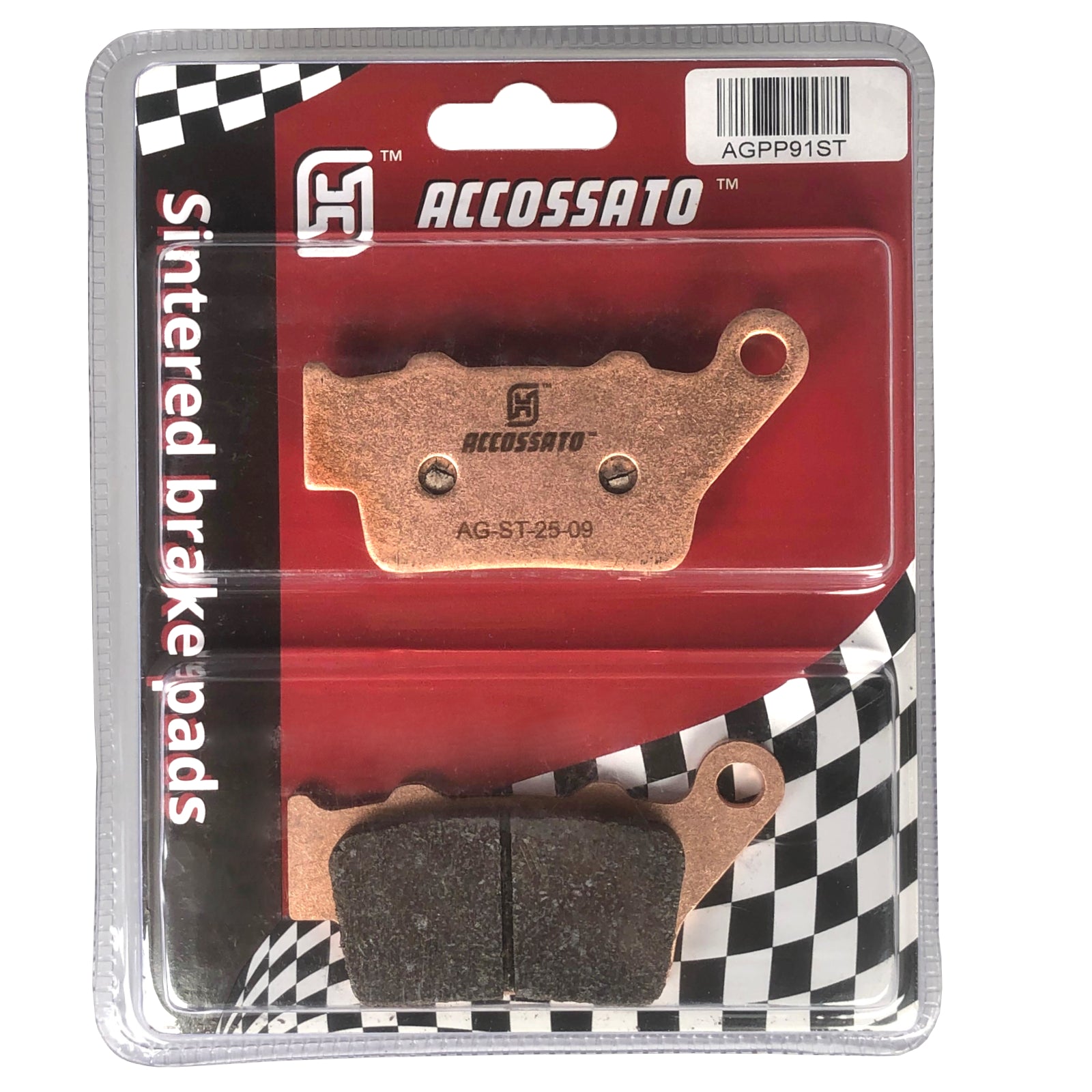 AGPP91ST Pads for Aprilia, Benelli, Ducati, Harley Davidson, Honda, KTM, Yamaha