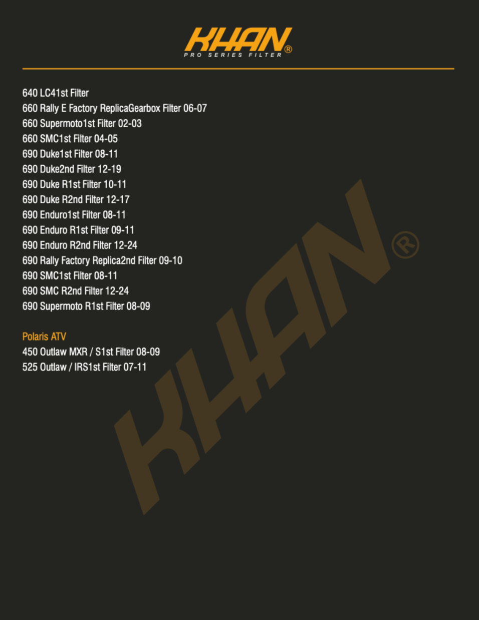 FILTRO DE ACEITE  KHAN KF-155