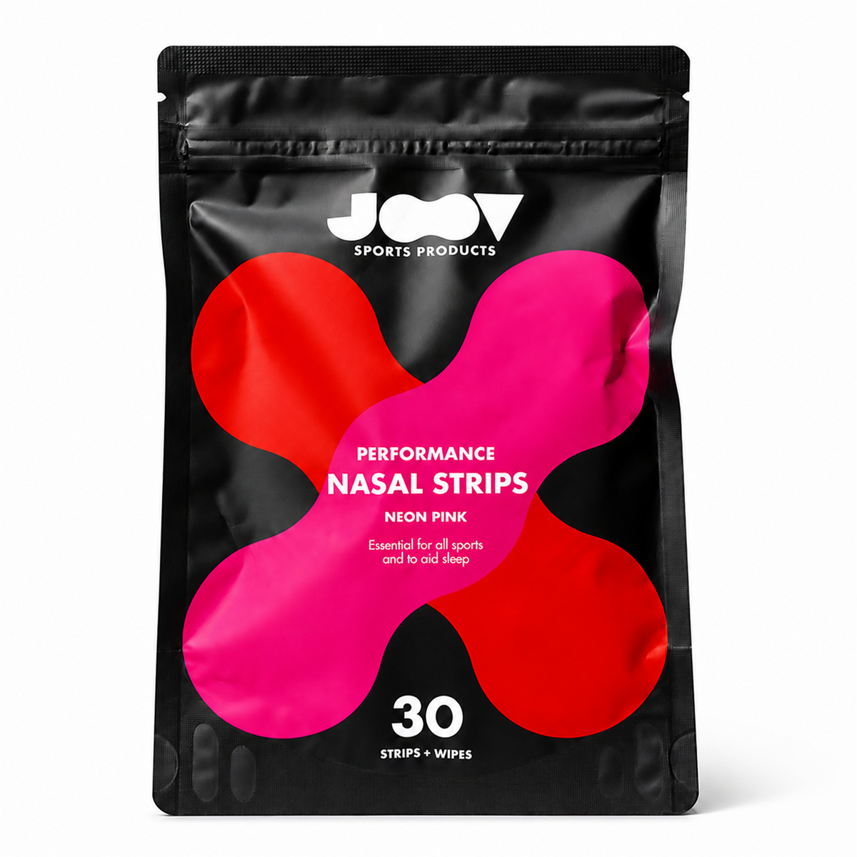 NEON PINK NASAL STRIPS X 30 PER BAG